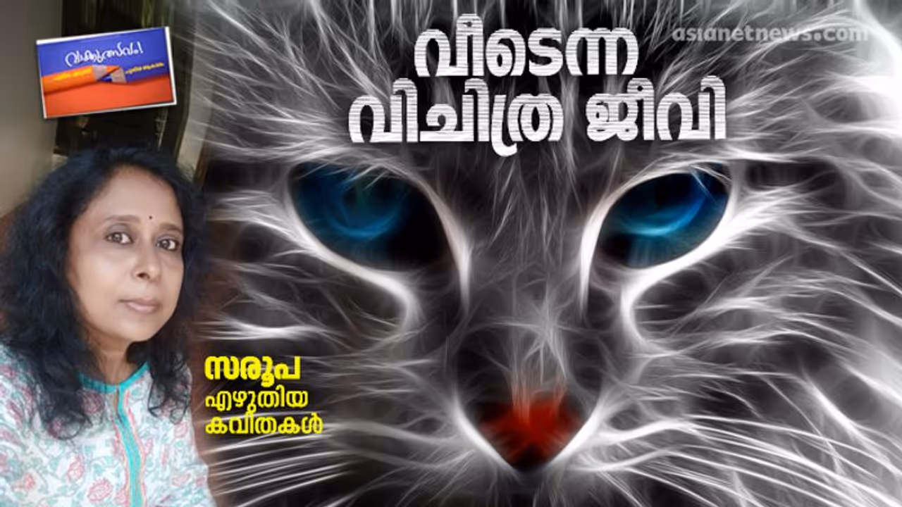 വീടെന്ന വിചിത്ര ജീവി, സരൂപ എഴുതിയ കവിതകള്‍