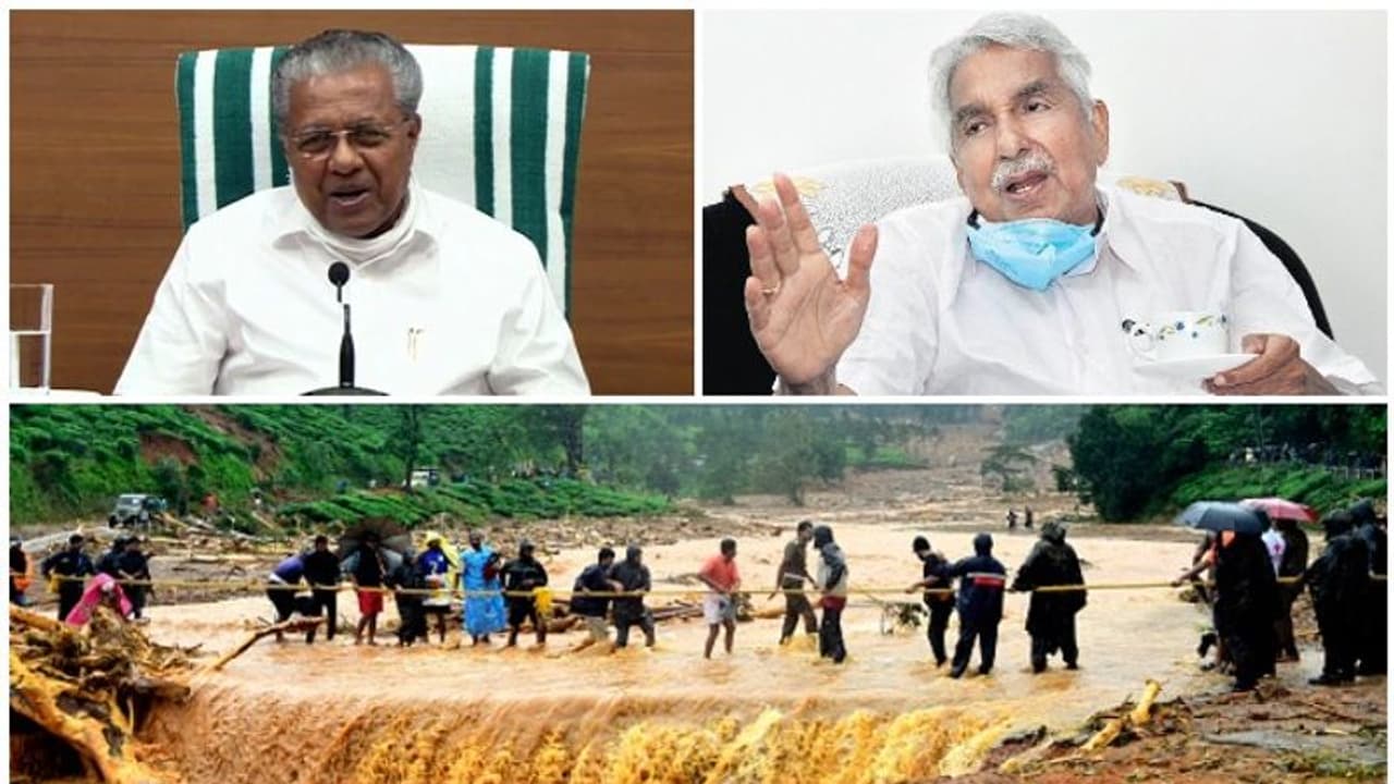 2018 പ്രളയം മനുഷ്യ നിർമിതമെന്ന് വിദഗ്ധ റിപ്പോർട്ട്, ആയുധമാക്കി യുഡിഎഫ്, ആഞ്ഞടിച്ച് ഉമ്മൻചാണ്ടി