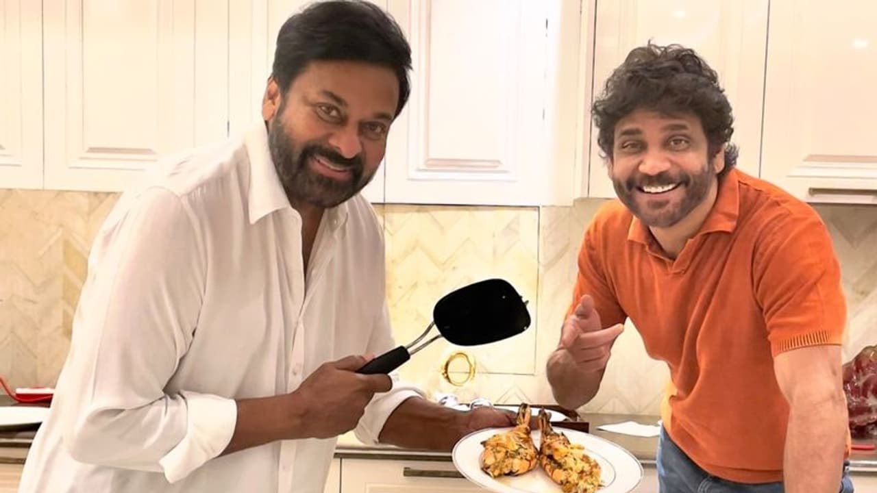 టెన్షన్ పడుతున్న నాగ్ కోసం వంట చేసిన చిరు! టెన్షన్ పడుతున్న నాగ్ కోసం వంట చేసిన చిరు!