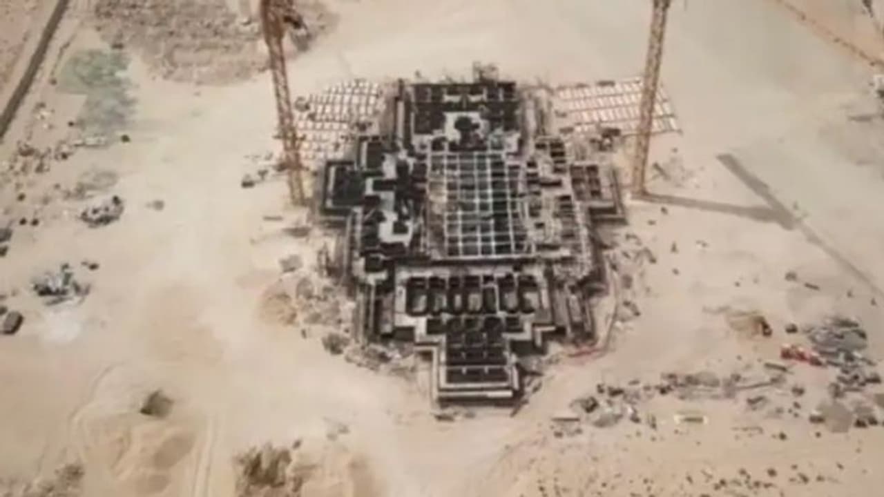 Abu Dhabi: First Hindu temple’s foundation work almost complete