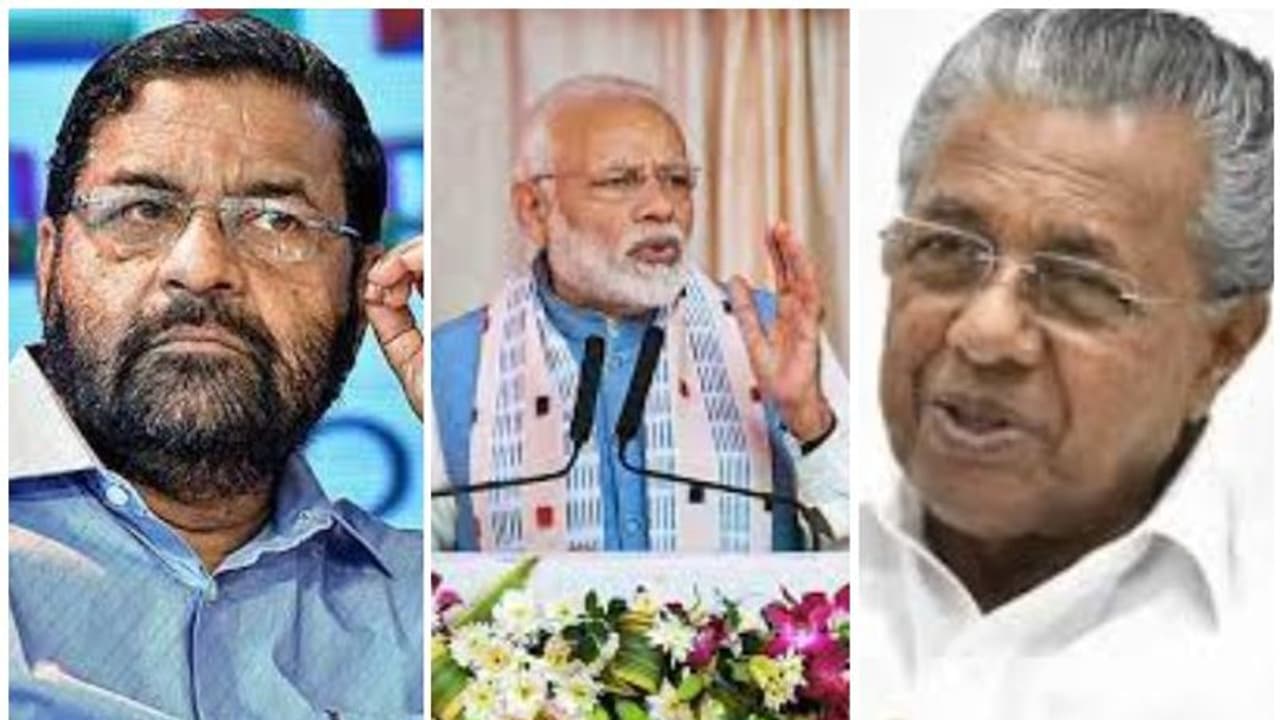 മോദിയുടെ ശരണം വിളിയെ പരിഹസിച്ച് മുഖ്യമന്ത്രി; കരുതലോടെ പ്രതികരിച്ച് കടകംപള്ളി