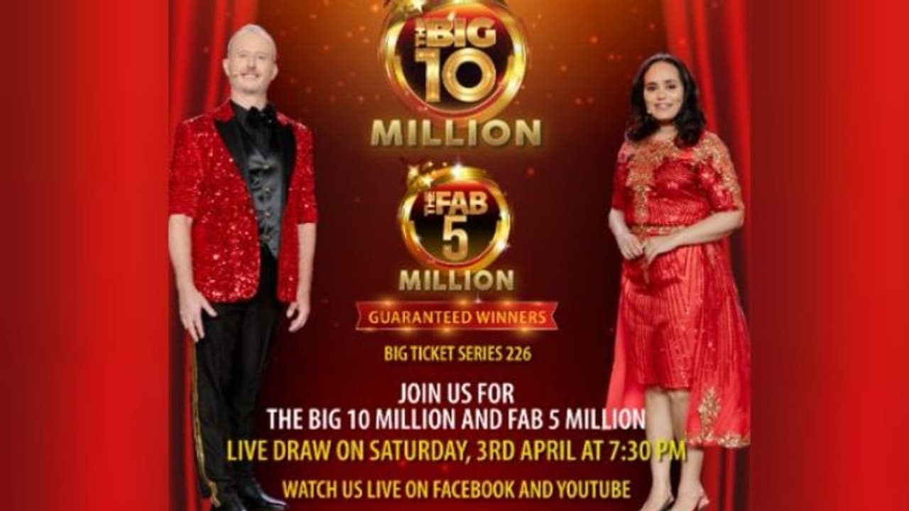 ഒന്നാം സമ്മാനം 20 കോടി, രണ്ടുപേര്ക്ക് കോടീശ്വരന്മാരാകാം; ബിഗ് ടിക്കറ്റ് നറുക്കെടുപ്പ് ഇന്ന് ഒന്നാം സമ്മാനം 20 കോടി, രണ്ടുപേര്ക്ക് കോടീശ്വരന്മാരാകാം; ബിഗ് ടിക്കറ്റ് നറുക്കെടുപ്പ് ഇന്ന്