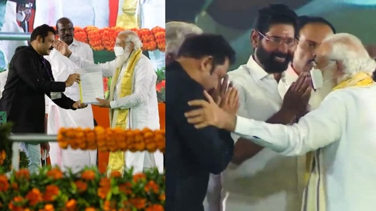 മടങ്ങാൻ നേരം തോളിൽ തട്ടി അദ്ദേഹം പറഞ്ഞു ‘യു ആർ ഡൂയിങ് എ ഗ്രേറ്റ്‌ ജോബ്‘; മോദിയെ കുറിച്ച് കൃഷ്ണകുമാർ