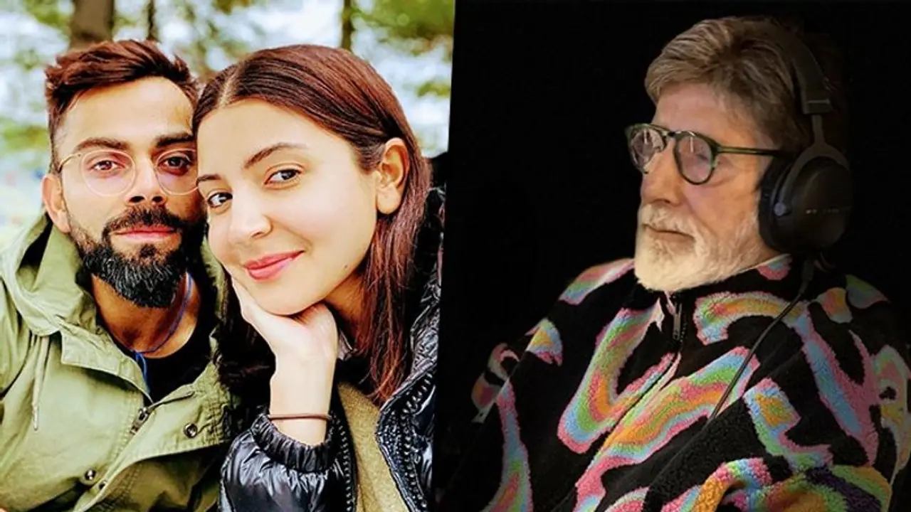 Amitabh Bachchan's funny 'shayari' dedicating Anushka Sharma and Virat Kohli; left netizens in splits