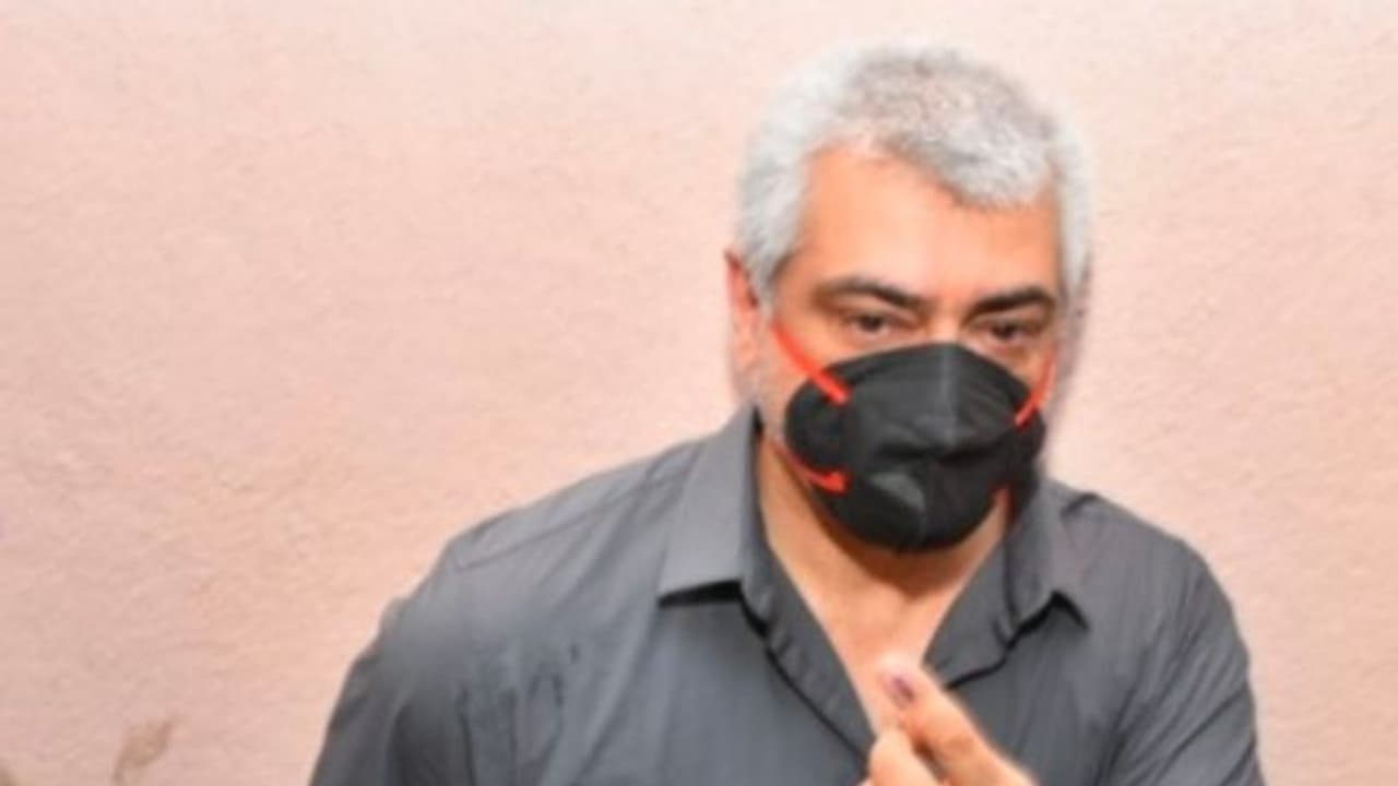 தேர்தல் நாளில் கறுப்பு சிவப்பு குறியீடு..! டார்கெட் செய்யப்படும் அஜித்..! பரபர பின்னணி..!