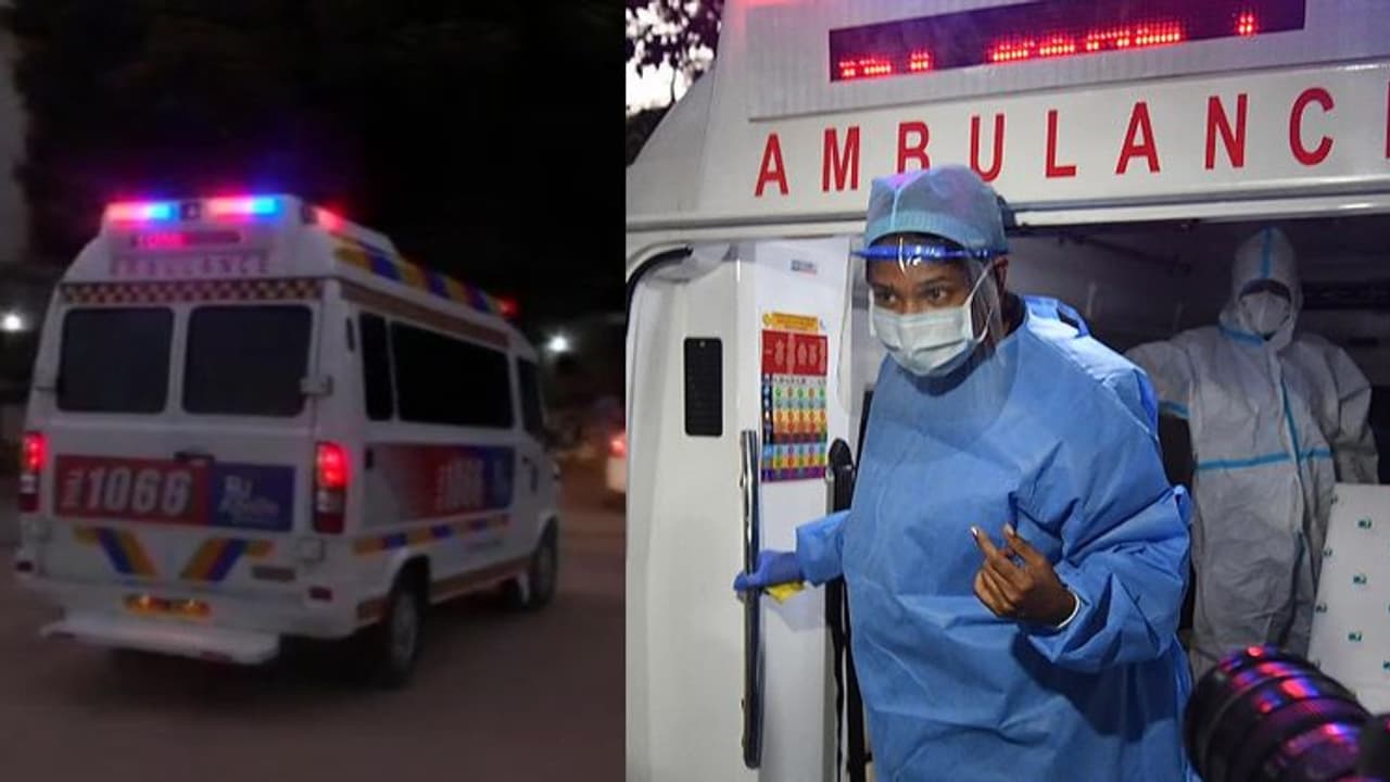 ஜனநாயக கடமையாற்ற ஆம்புலன்ஸில் வந்த கனிமொழி... வைரல் வீடியோ...! ஜனநாயக கடமையாற்ற ஆம்புலன்ஸில் வந்த கனிமொழி... வைரல் வீடியோ...!