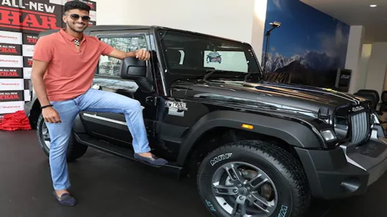 वॉशिंगटन को मिला ये 'सुंदर' गिफ्ट, इस तरह किया आनंद महिंद्रा का शुक्रिया वॉशिंगटन को मिला ये 'सुंदर' गिफ्ट, इस तरह किया आनंद महिंद्रा का शुक्रिया