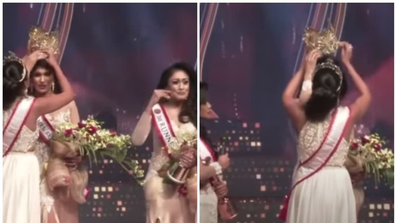 സൗന്ദര്യമത്സര വിജയിയുടെ കിരീടം തിരിച്ചെടുത്തു; നാടകീയ സംഭവം