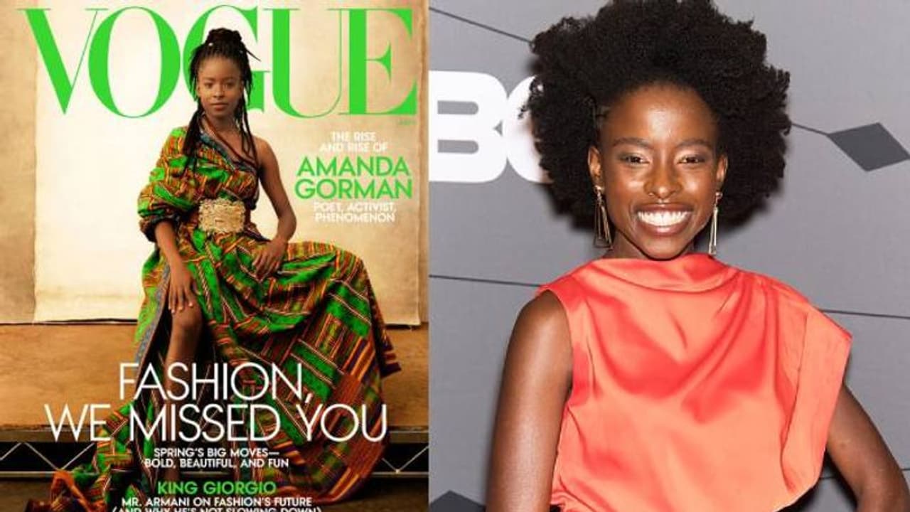 ചരിത്രത്തിലാദ്യമായി 'വോഗി'ന്റെ കവറിൽ ഒരു കവി, ജോ ബൈഡൻ സ്ഥാനമേൽക്കുമ്പോൾ കവിത ചൊല്ലിയ കറുത്ത വർഗക്കാരി ചരിത്രത്തിലാദ്യമായി 'വോഗി'ന്റെ കവറിൽ ഒരു കവി, ജോ ബൈഡൻ സ്ഥാനമേൽക്കുമ്പോൾ കവിത ചൊല്ലിയ കറുത്ത വർഗക്കാരി