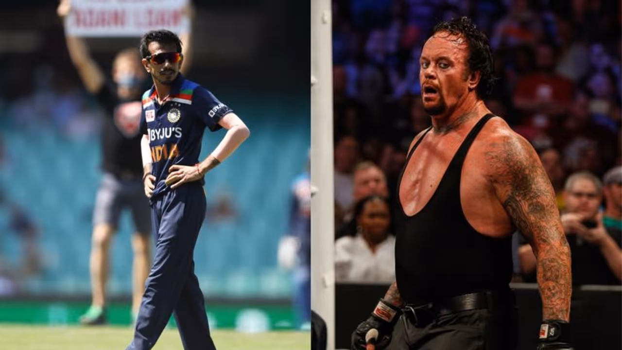 IPL 2021: Is Yuzvendra Chahal planning on challenging The Undertaker ahead of WrestleMania 37? IPL 2021: Is Yuzvendra Chahal planning on challenging The Undertaker ahead of WrestleMania 37?