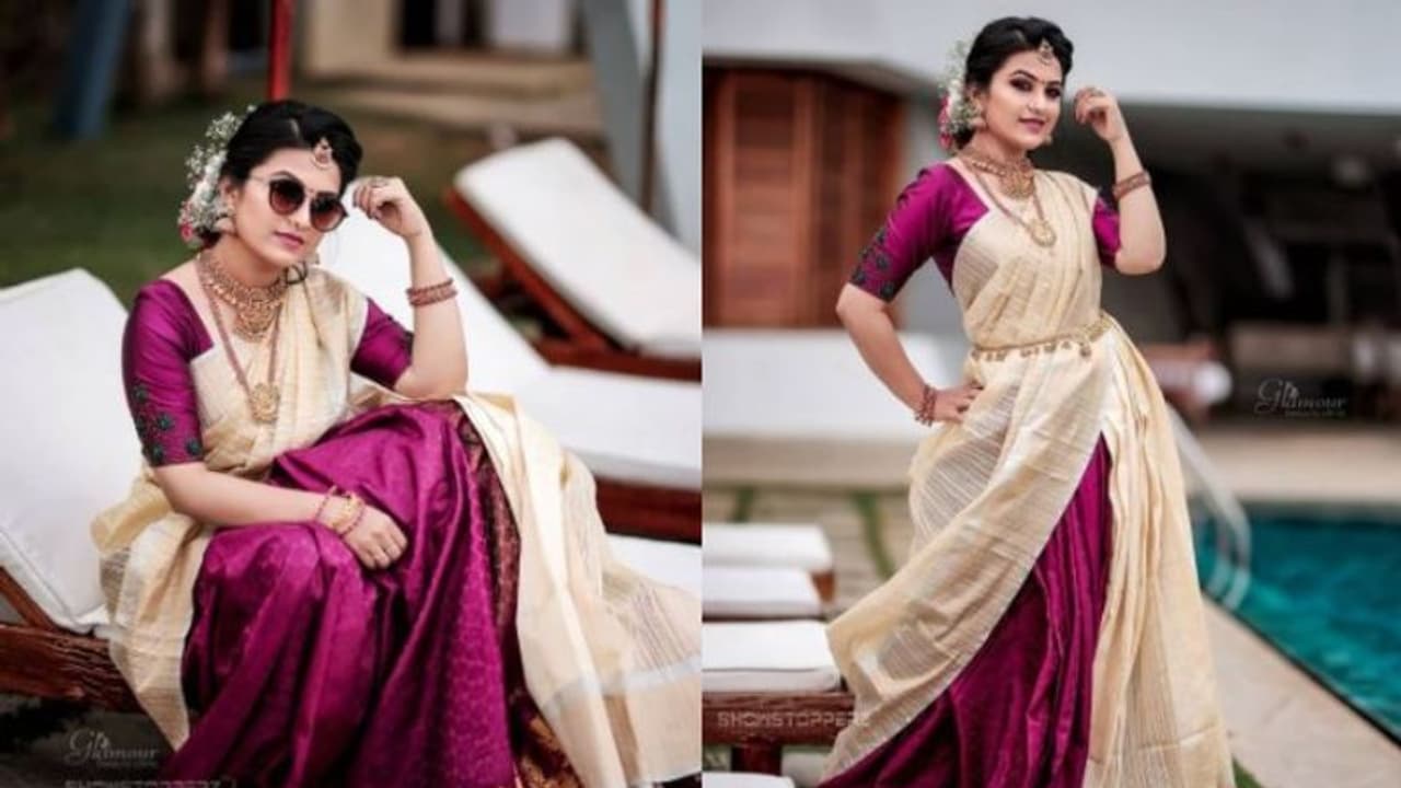 ട്രെഡീഷണല് ദാവണിയില് മനോഹരിയായി സൗപര്ണിക ട്രെഡീഷണല് ദാവണിയില് മനോഹരിയായി സൗപര്ണിക