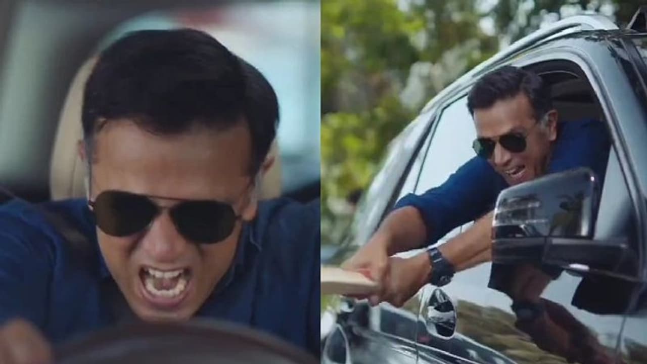 ಇಂದಿರಾನಗರದ ಗೂಂಡಾ ನಾನು; ಹೊಡೆದಾಕ್ಬಿಡ್ತೀನಿ; ದ್ರಾವಿಡ್ ಜಾಹೀರಾತು ವಿಡಿಯೋ ವೈರಲ್! ಇಂದಿರಾನಗರದ ಗೂಂಡಾ ನಾನು; ಹೊಡೆದಾಕ್ಬಿಡ್ತೀನಿ; ದ್ರಾವಿಡ್ ಜಾಹೀರಾತು ವಿಡಿಯೋ ವೈರಲ್!