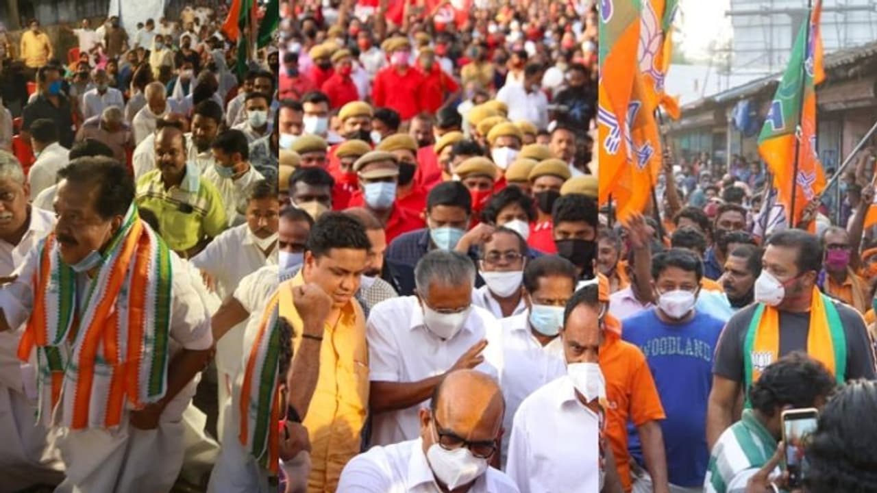 രാഷ്ട്രീയപ്രവര്ത്തകര്ക്കും തെരഞ്ഞെടുപ്പ് ഡ്യൂട്ടിയിലുണ്ടായിരുന്ന ഉദ്യോഗസ്ഥര്ക്കും കൊവിഡ് പരിശോധന തുടങ്ങി രാഷ്ട്രീയപ്രവര്ത്തകര്ക്കും തെരഞ്ഞെടുപ്പ് ഡ്യൂട്ടിയിലുണ്ടായിരുന്ന ഉദ്യോഗസ്ഥര്ക്കും കൊവിഡ് പരിശോധന തുടങ്ങി