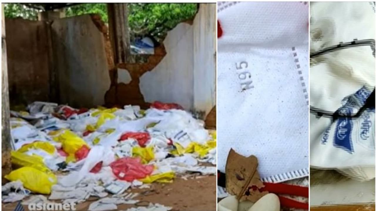 തെരഞ്ഞെടുപ്പ് ഡ്യൂട്ടിക്കെത്തിയവരുടെ ഗുരുതര വീഴ്ച്ച; പിപിഇ കിറ്റും കൈയ്യുറകളും ഉപയോഗിച്ച ശേഷം വലിച്ചെറിഞ്ഞു തെരഞ്ഞെടുപ്പ് ഡ്യൂട്ടിക്കെത്തിയവരുടെ ഗുരുതര വീഴ്ച്ച; പിപിഇ കിറ്റും കൈയ്യുറകളും ഉപയോഗിച്ച ശേഷം വലിച്ചെറിഞ്ഞു