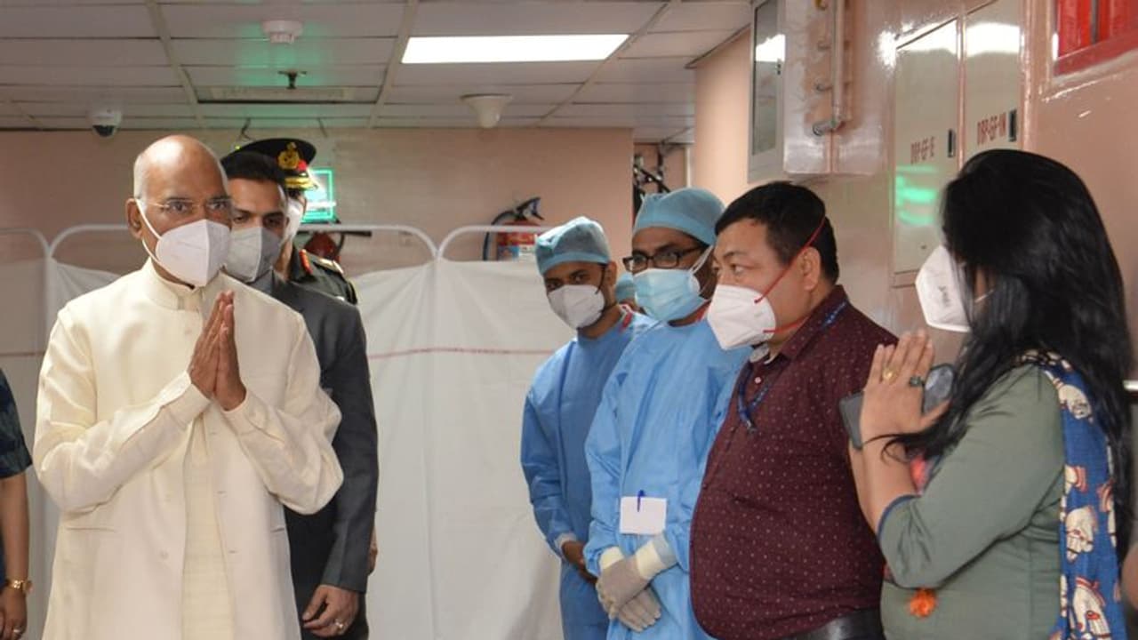 ರಾಷ್ಟ್ರಪತಿ ಕೋವಿಂದ್ ಗುಣಮುಖ: ಏಮ್ಸ್ನಿಂದ ಡಿಸ್ಚಾರ್ಜ್! ರಾಷ್ಟ್ರಪತಿ ಕೋವಿಂದ್ ಗುಣಮುಖ: ಏಮ್ಸ್ನಿಂದ ಡಿಸ್ಚಾರ್ಜ್!