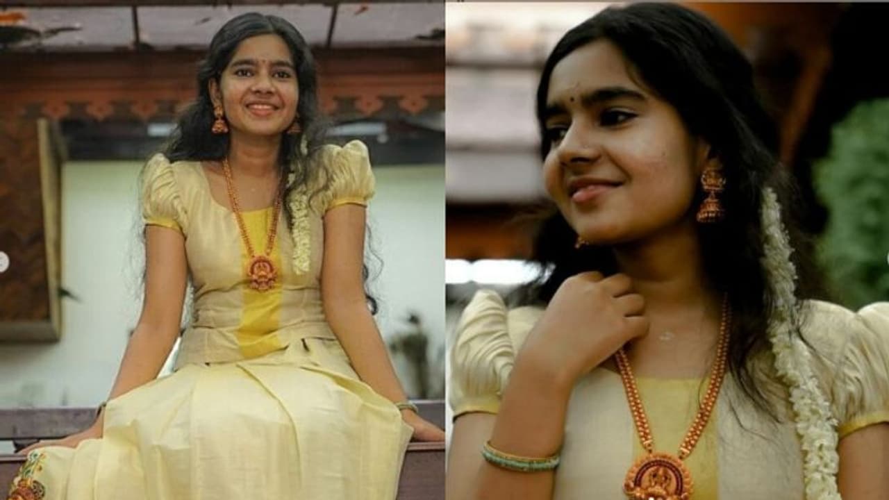 കസവ് പട്ടുപാവാടയിൽ തിളങ്ങി 'ചക്കപ്പഴ'ത്തിലെ പല്ലവി; ഫോട്ടോഷൂട്ട് കസവ് പട്ടുപാവാടയിൽ തിളങ്ങി 'ചക്കപ്പഴ'ത്തിലെ പല്ലവി; ഫോട്ടോഷൂട്ട്