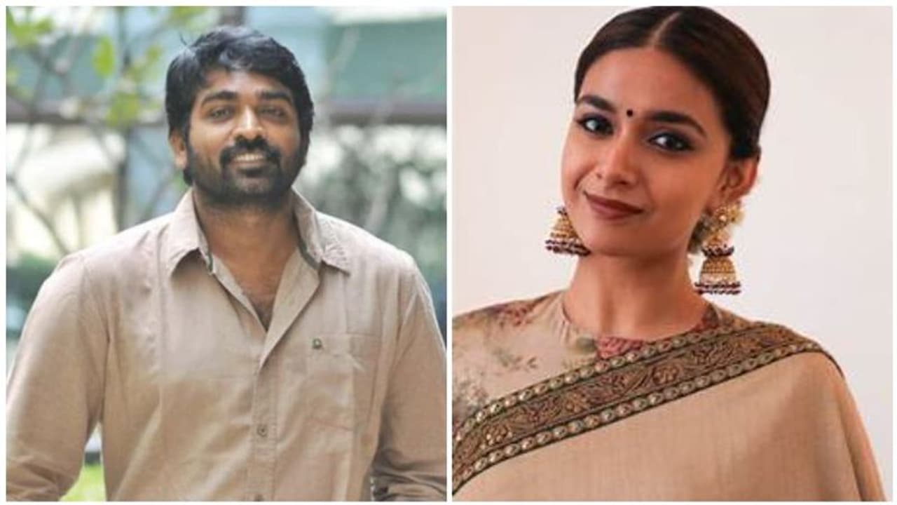 வாரிசு நடிகரின் படத்திற்காக இணைந்த... விஜய் சேதுபதி மற்றும் கீர்த்தி சுரேஷ்..!