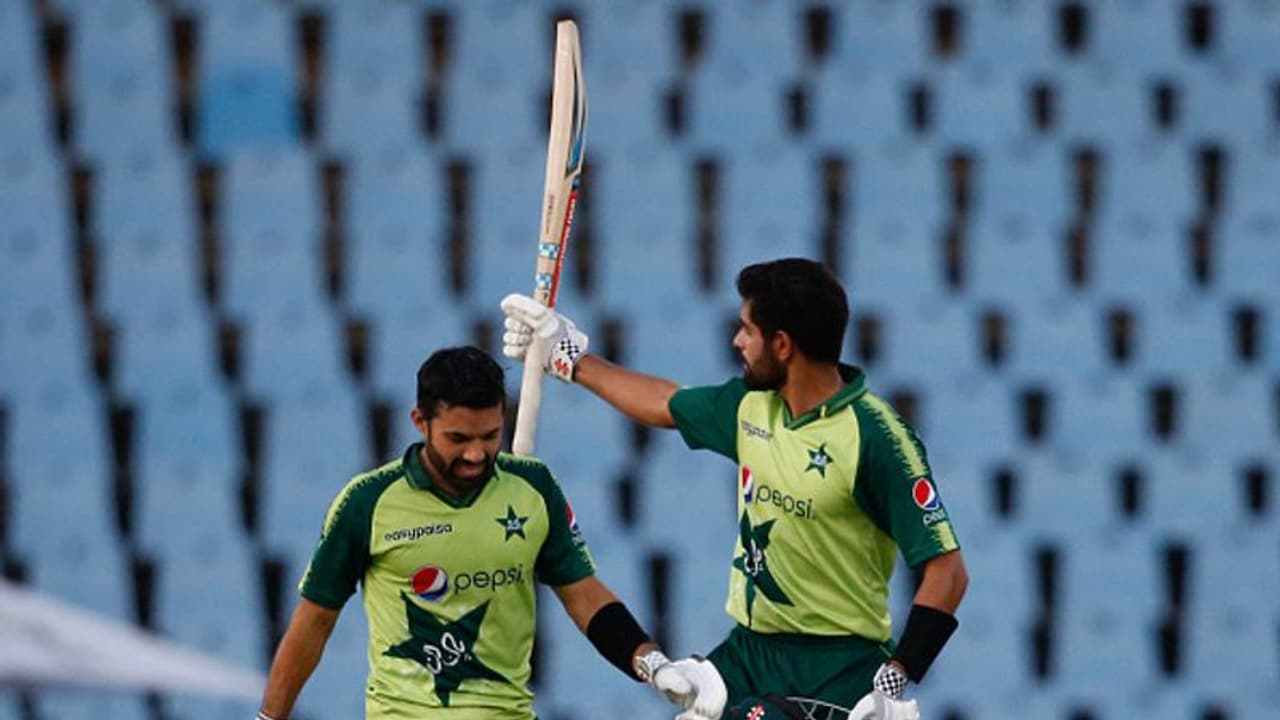 #RSAvsPAK பாபர் அசாமின் காட்டடி சதத்தால் 204 ரன்கள் என்ற இலக்கை 18 ஓவரில் அடித்து பாகிஸ்தான் அபார வெற்றி #RSAvsPAK பாபர் அசாமின் காட்டடி சதத்தால் 204 ரன்கள் என்ற இலக்கை 18 ஓவரில் அடித்து பாகிஸ்தான் அபார வெற்றி