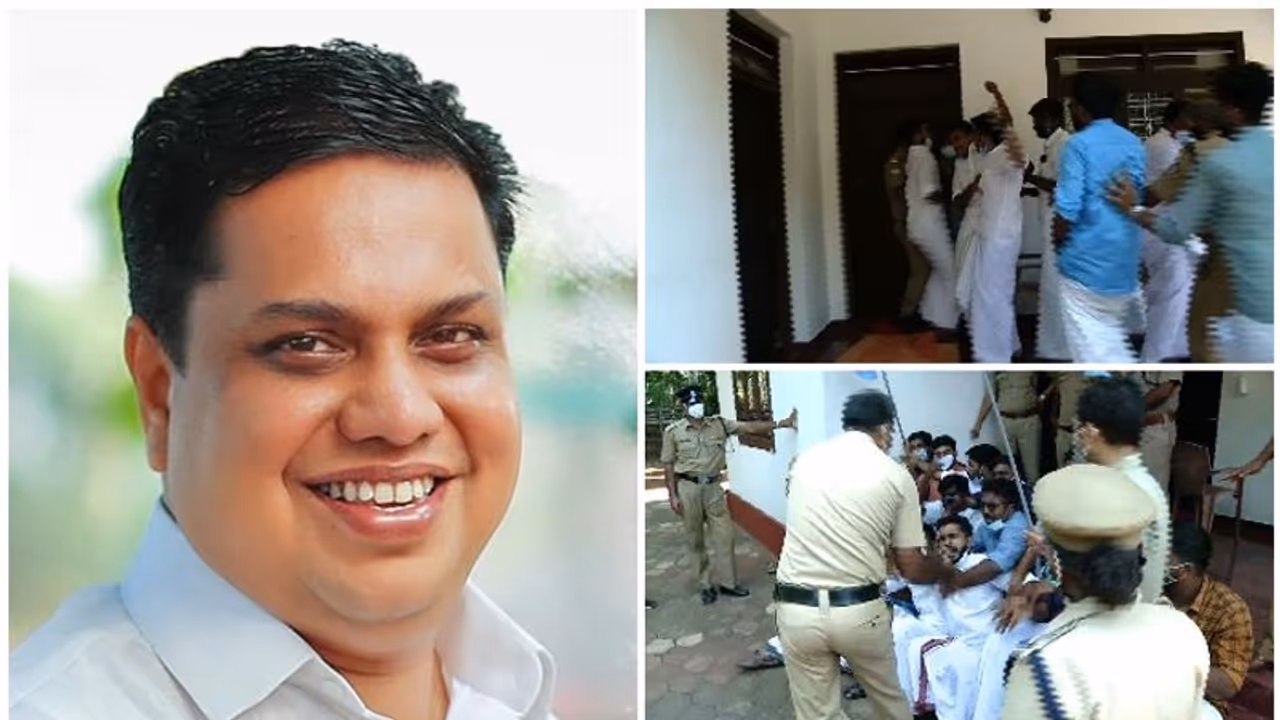 ഷംസീറിന്‍റെ ഭാര്യയ്ക്ക് കണ്ണൂർ യൂണിവേഴ്സിറ്റിയിൽ അനധികൃത നിയമനം? ഉപരോധം, പ്രതിഷേധം