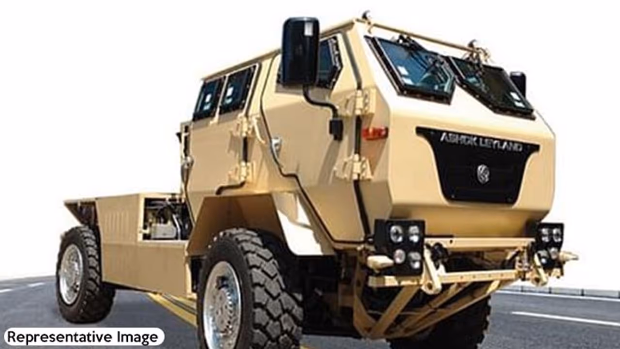 Indian Air Force receives first lot of light bullet proof vehicles from Ashok Leyland