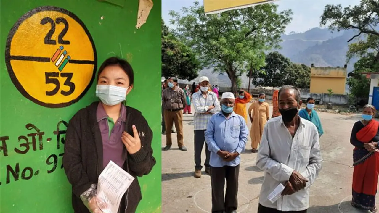 Election: बंगाल में 5वें चरण में 78.36% मतदान, अब तक 294 में से 180 सीटों पर डाले जा चुके वोट Election: बंगाल में 5वें चरण में 78.36% मतदान, अब तक 294 में से 180 सीटों पर डाले जा चुके वोट