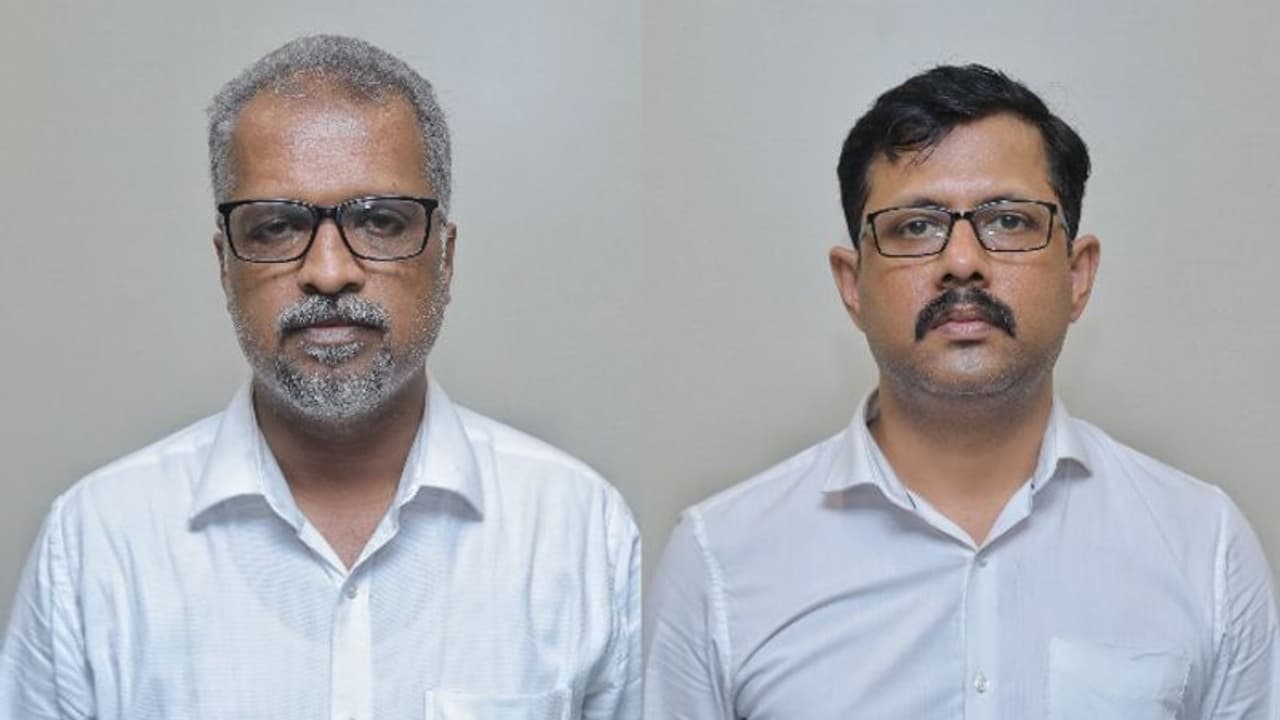 പന്തളം രാജകുടുംബാംഗമെന്നും, അമേരിക്കൻ സൈന്യത്തിന് ആയുധം നൽകുന്നുവെന്നും പറഞ്ഞ് തട്ടിപ്പ്; രണ്ടു പേർ പിടിയിൽ പന്തളം രാജകുടുംബാംഗമെന്നും, അമേരിക്കൻ സൈന്യത്തിന് ആയുധം നൽകുന്നുവെന്നും പറഞ്ഞ് തട്ടിപ്പ്; രണ്ടു പേർ പിടിയിൽ