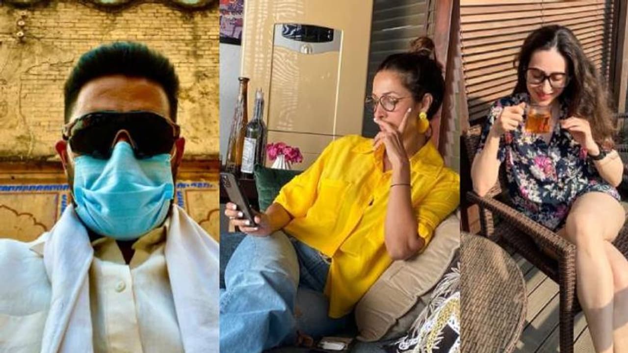 'മാസ്ക് ധരിക്കൂ, അകലം പാലിക്കൂ, വീടുകളിൽ കഴിയൂ'; ആരാധകരോട് അഭ്യര്ത്ഥനയുമായി ബോളിവുഡ് താരങ്ങള്... 'മാസ്ക് ധരിക്കൂ, അകലം പാലിക്കൂ, വീടുകളിൽ കഴിയൂ'; ആരാധകരോട് അഭ്യര്ത്ഥനയുമായി ബോളിവുഡ് താരങ്ങള്...