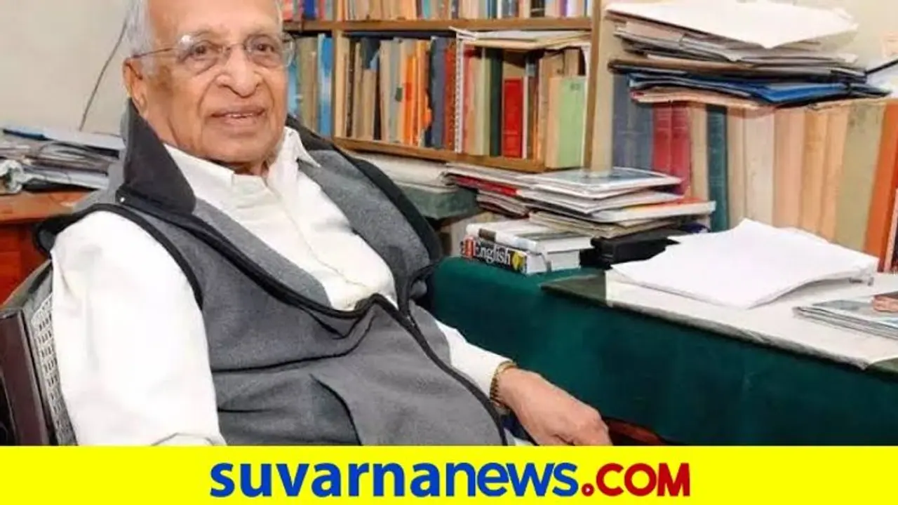 ಕನ್ನಡ ಸಾಹಿತ್ಯ ಲೋಕದ ನಿಘಂಟು ತಜ್ಞ ಪ್ರೊ. ಜಿ. ವೆಂಕಟಸುಬ್ಬಯ್ಯ ಇನ್ನಿಲ್ಲ!