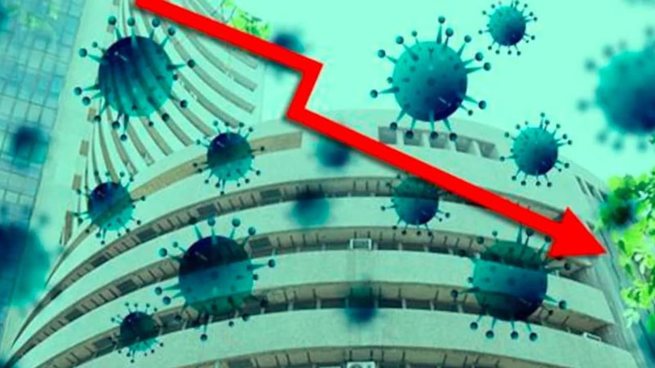 స్టాక్ మార్కెట్ పై కరోనా కల్లోలం.. సెన్సెక్స్ 1427 పాయింట్లు డౌన్... స్టాక్ మార్కెట్ పై కరోనా కల్లోలం.. సెన్సెక్స్ 1427 పాయింట్లు డౌన్...