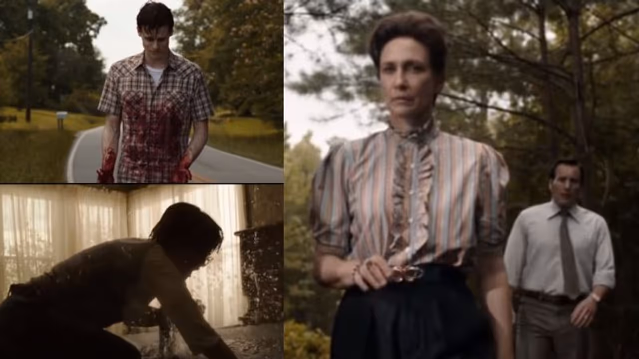 മൂന്നാം അങ്കത്തിനൊരുങ്ങി എഡ്വേഡും ലോറയിനും; ഭയപ്പെടുത്തി 'കോൺജൂറിങ് 3' ട്രെയിലർ മൂന്നാം അങ്കത്തിനൊരുങ്ങി എഡ്വേഡും ലോറയിനും; ഭയപ്പെടുത്തി 'കോൺജൂറിങ് 3' ട്രെയിലർ