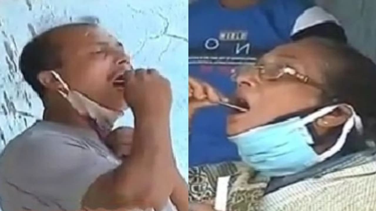 করোনা পরীক্ষা করতে এসে রোগীকেই সংগ্রহ করতে হচ্ছে লালারস, আজব কাণ্ড সুপার স্পেশালিটি হাসপাতালে করোনা পরীক্ষা করতে এসে রোগীকেই সংগ্রহ করতে হচ্ছে লালারস, আজব কাণ্ড সুপার স্পেশালিটি হাসপাতালে