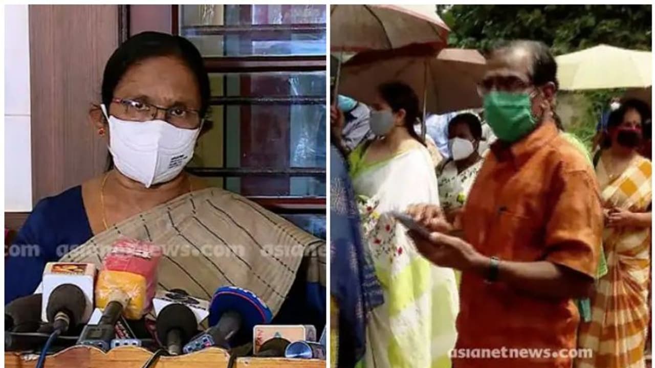 കൊവിഡ് വാക്സീനേഷന് കേന്ദ്രത്തിലെ തിരക്ക്: അടിയന്തരമായി ഇടപെടാന് ആരോഗ്യമന്ത്രിയുടെ നിര്ദേശം കൊവിഡ് വാക്സീനേഷന് കേന്ദ്രത്തിലെ തിരക്ക്: അടിയന്തരമായി ഇടപെടാന് ആരോഗ്യമന്ത്രിയുടെ നിര്ദേശം