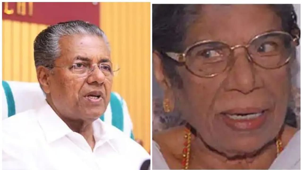 ചികിത്സയിൽ കഴിയുന്ന ഗൗരിയമ്മയെ സന്ദർശിച്ച് മുഖ്യമന്ത്രി ചികിത്സയിൽ കഴിയുന്ന ഗൗരിയമ്മയെ സന്ദർശിച്ച് മുഖ്യമന്ത്രി