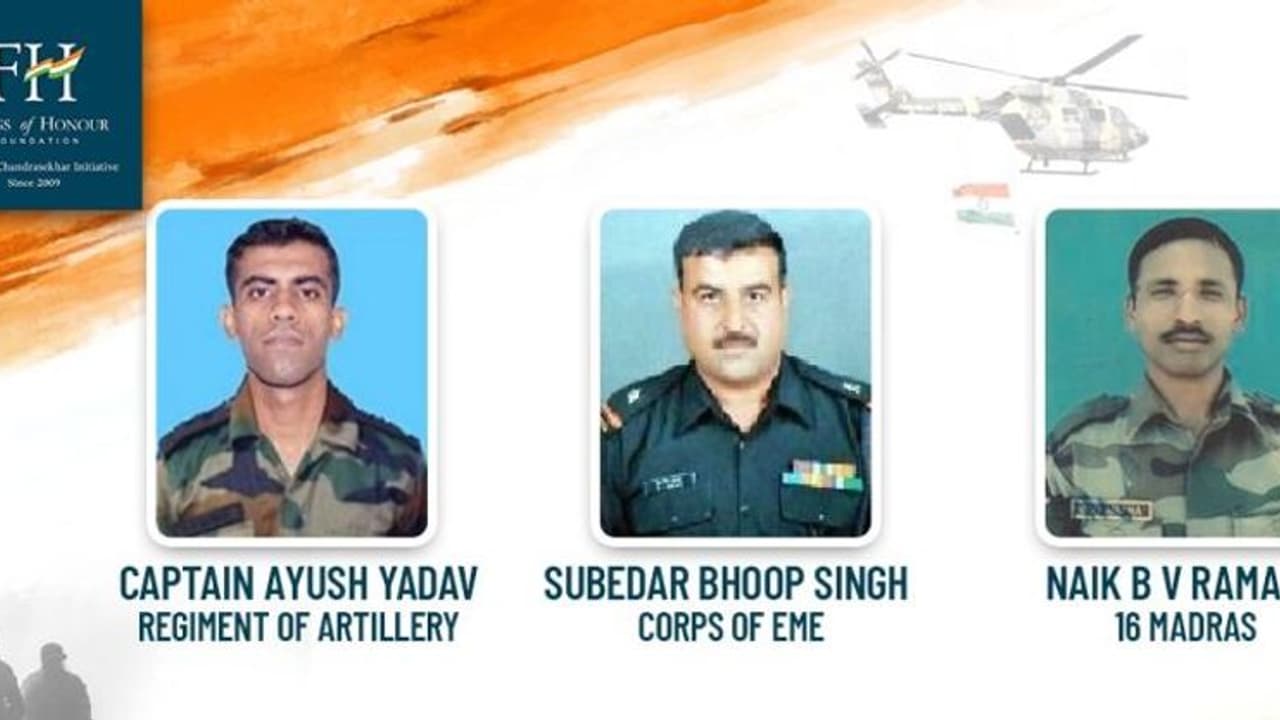 Captain Ayush Yadav, Subedar Bhoop Singh & Naik BV Ramana: 3 brave men who neutralised terrorists in Kupwara