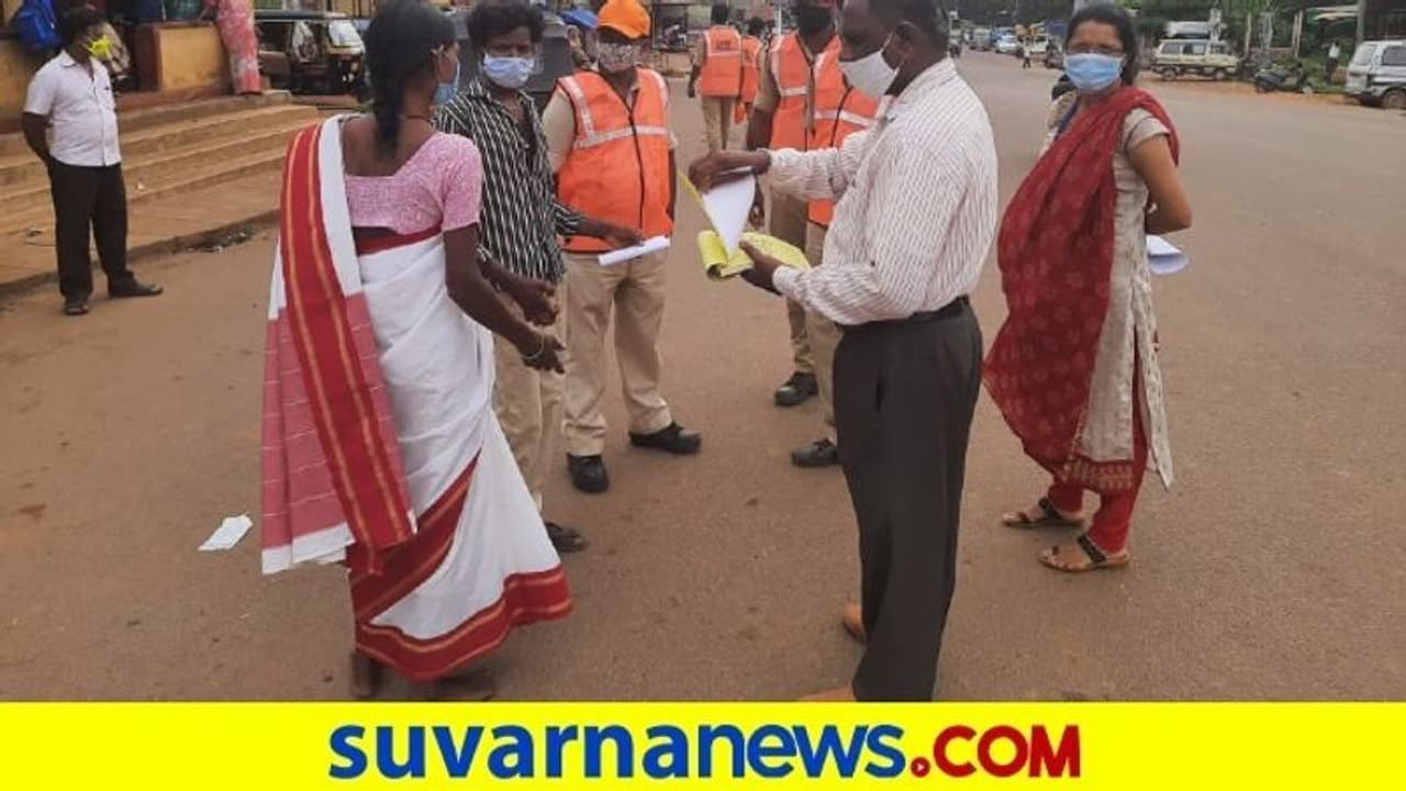 ಕೂಲಿ ಕಾರ್ಮಿಕಗೆ ದಂಡ ವಿಧಿಸಿ ತಾವೇ ಕಟ್ಟಿದ ಅಧಿಕಾರಿ