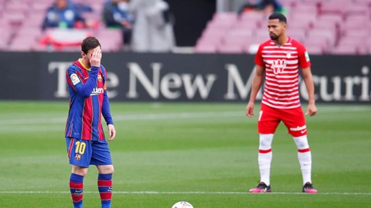 ഗ്രനാഡെക്കെതിരെ ഞെട്ടിക്കുന്ന തോല്വി; സ്പാനിഷ് ലീഗില് ബാഴ്സയുടെ കിരീട പ്രതീക്ഷകള്ക്ക് തിരിച്ചടി ഗ്രനാഡെക്കെതിരെ ഞെട്ടിക്കുന്ന തോല്വി; സ്പാനിഷ് ലീഗില് ബാഴ്സയുടെ കിരീട പ്രതീക്ഷകള്ക്ക് തിരിച്ചടി