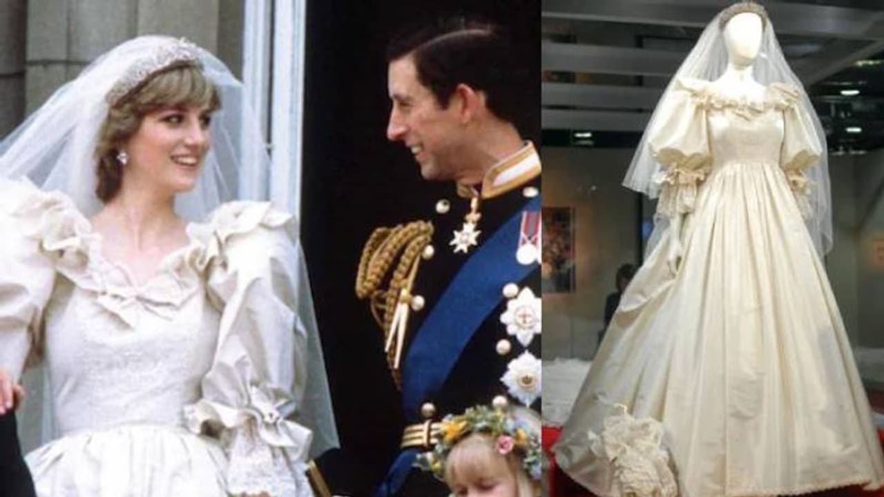 25 വര്ഷത്തിനിടെ ആദ്യമായി ഡയാന രാജകുമാരിയുടെ വിവാഹവസ്ത്രം പ്രദര്ശനത്തിന് 25 വര്ഷത്തിനിടെ ആദ്യമായി ഡയാന രാജകുമാരിയുടെ വിവാഹവസ്ത്രം പ്രദര്ശനത്തിന്