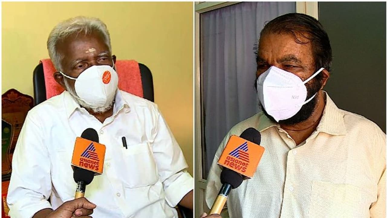 നേമത്ത് പ്രതീക്ഷ വിടാതെ ശിവൻകുട്ടി, കൂടെ നിൽക്കുമെന്നാവർത്തിച്ച് കുമ്മനം രാജശേഖരൻ