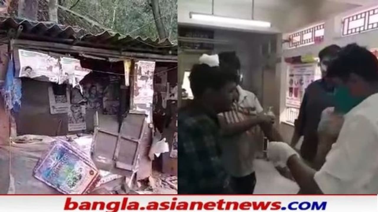 ভোটের ফল ঘোষণা হতেই উত্তেজনা নারায়ণগড়ে, তৃণমূল কর্মীর দোকান ভাঙচুর অগ্নিসংযোগ, আহত ২ ভোটের ফল ঘোষণা হতেই উত্তেজনা নারায়ণগড়ে, তৃণমূল কর্মীর দোকান ভাঙচুর অগ্নিসংযোগ, আহত ২