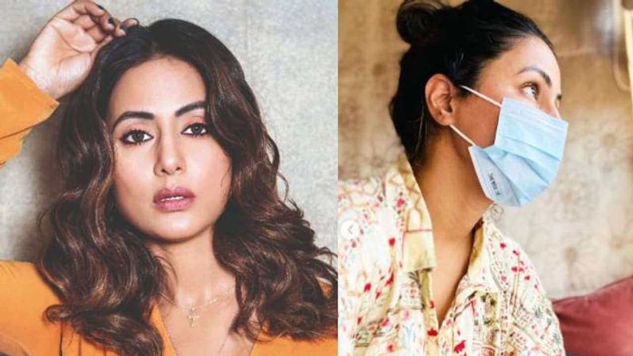 'നിസ്സഹായയായ മകള്‍'; അച്ഛന്‍റെ മരണശേഷം നടി ഹിനാ ഖാന്‍ കുറിച്ചത്...