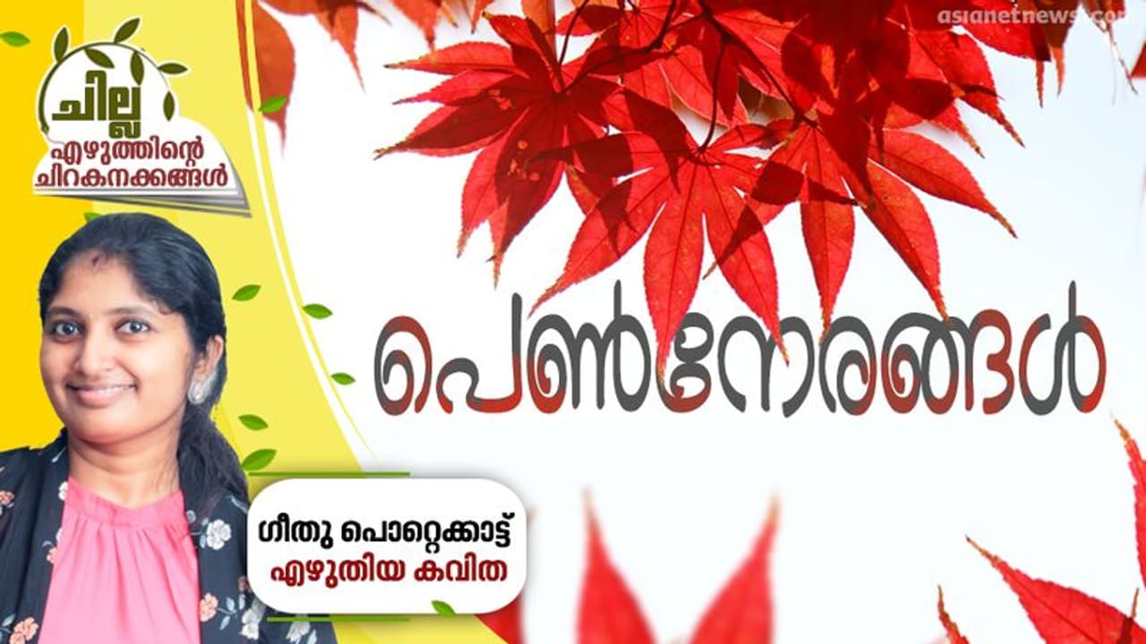പെണ്‍നേരങ്ങള്‍, ഗീതു പൊറ്റെക്കാട്ട് എഴുതിയ കവിത