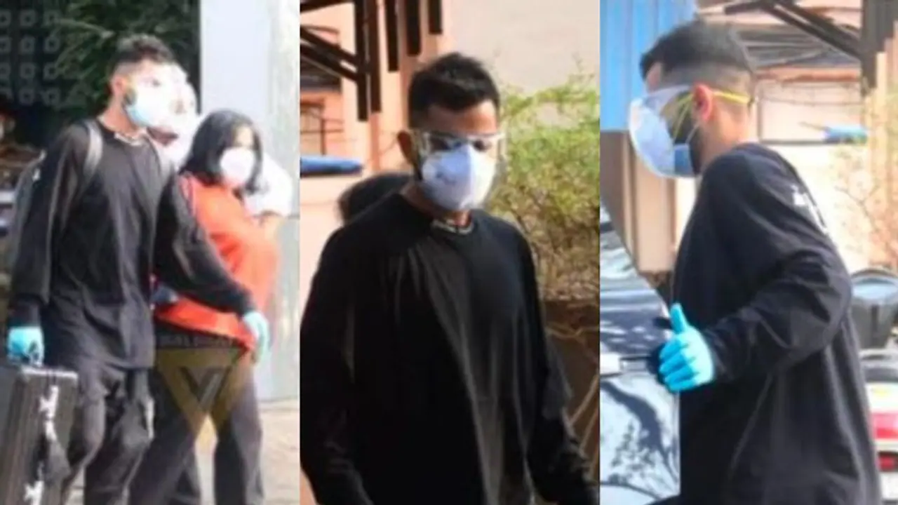 আইপিএল বন্ধের পর বাড়ি ফিরলেন বিরাট কোহলি, এবার বিরুষ্কার লক্ষ্য 'করোনা যুদ্ধ'