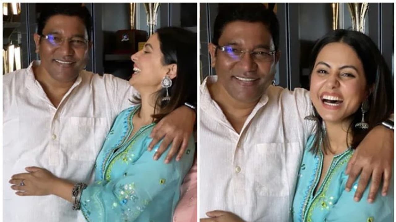 അന്തരിച്ച അച്ഛന്റെ ഓര്മകളുമായി നടി ഹിനാ ഖാൻ അന്തരിച്ച അച്ഛന്റെ ഓര്മകളുമായി നടി ഹിനാ ഖാൻ