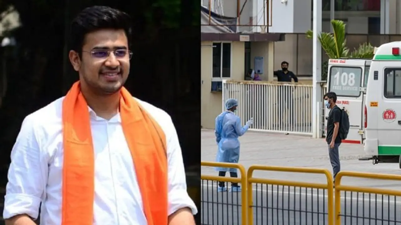 തേജസ്വി സൂര്യയ്ക്കൊപ്പം തിരച്ചിലിനെത്തിയ എംഎൽഎയുടെ പിഎയ്ക്ക് കരിഞ്ചന്തക്കാരുമായി ബന്ധമെന്ന് പൊലീസ്