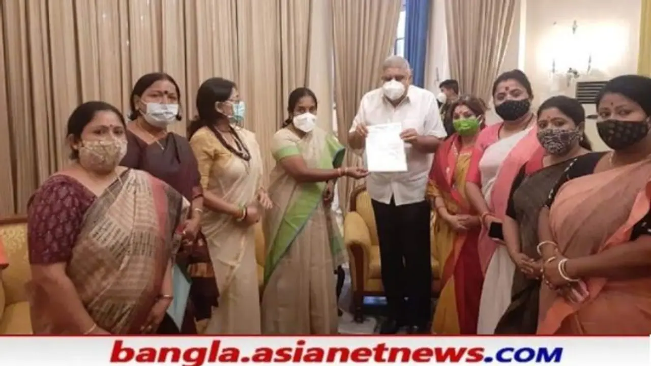 ' ফলপ্রকাশের পরেই বাংলার নারীদের উপর চরম অত্যাচার', রাজ্যপালকে চিঠি BJP মহিলা মোর্চার