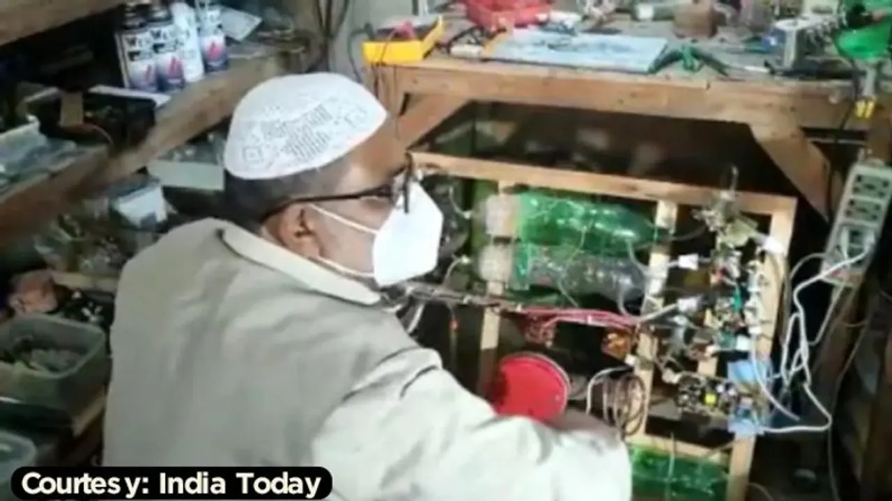 Covid 19: 60 year old Mohammad Ismail designs oxygen concentrator prototype