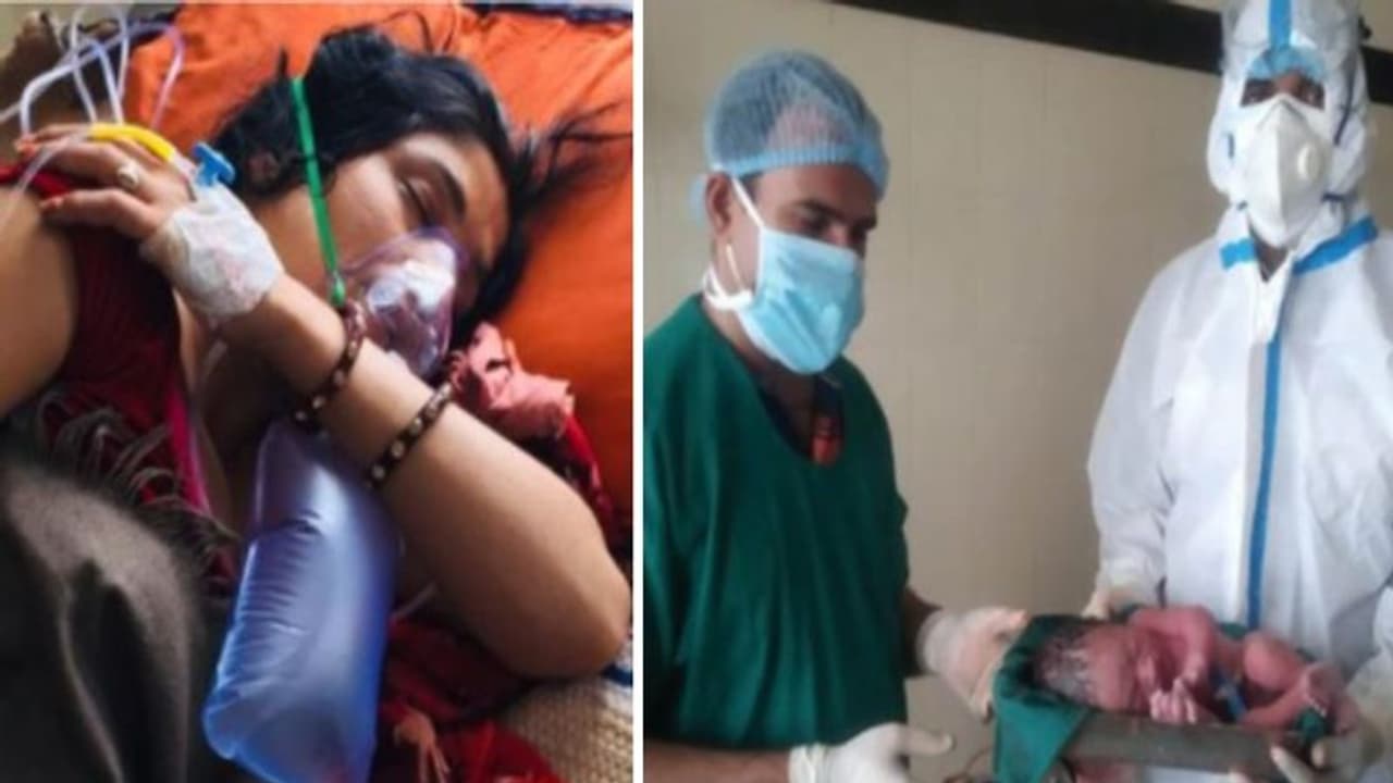 दिल खुशकर देने वाली खबर: ऑक्सीजन सपोर्ट पर संक्रमित मां दिया बच्चे को जन्म, निगेटिव है नवजात