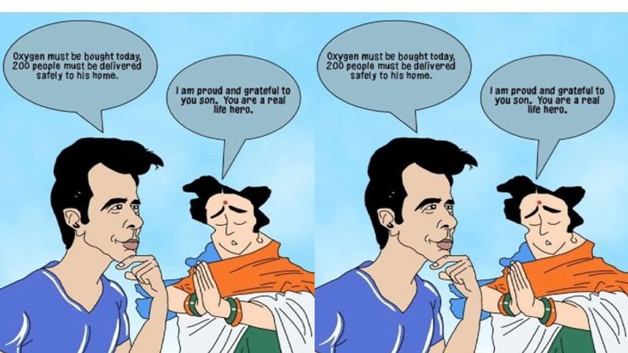 సోనూసూద్ పై ట్రోలింగ్, ఈ కార్టూన్ కారణం సోనూసూద్ పై ట్రోలింగ్, ఈ కార్టూన్ కారణం