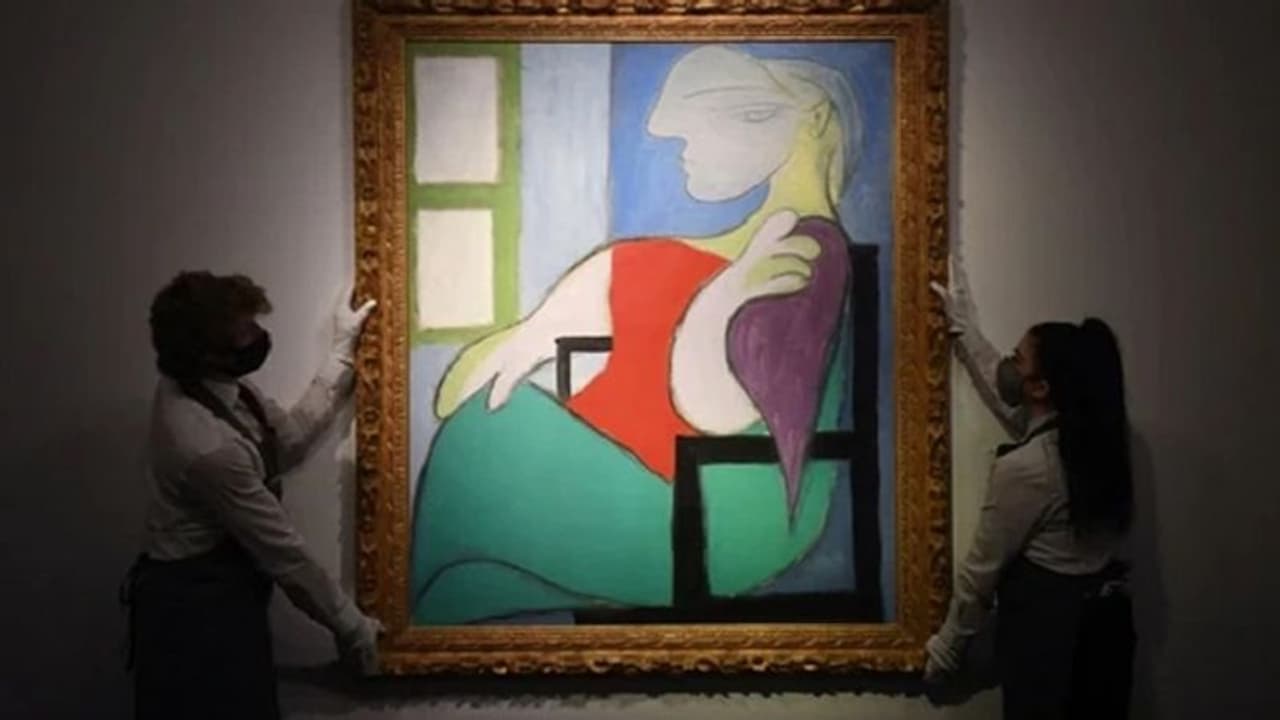 నిమిషాల్లో.. రూ. 758 కోట్లు అమ్ముడుపోయిన పికాసో పెయింటింగ్.. ఇదే... నిమిషాల్లో.. రూ. 758 కోట్లు అమ్ముడుపోయిన పికాసో పెయింటింగ్.. ఇదే...