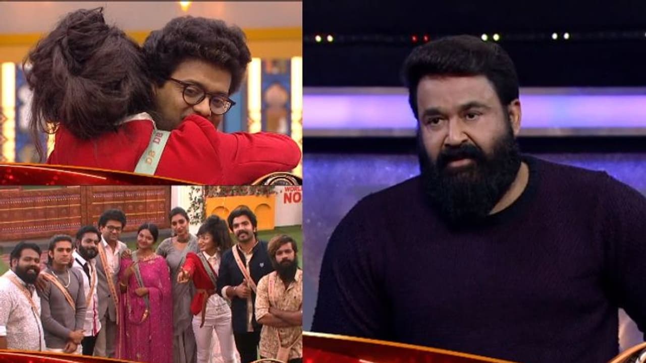 ഒടുവില് ആ മത്സരാര്ഥിയും പുറത്തേക്ക്! സസ്പെന്സ് ഒളിപ്പിക്കാതെ മോഹന്ലാല് ഒടുവില് ആ മത്സരാര്ഥിയും പുറത്തേക്ക്! സസ്പെന്സ് ഒളിപ്പിക്കാതെ മോഹന്ലാല്